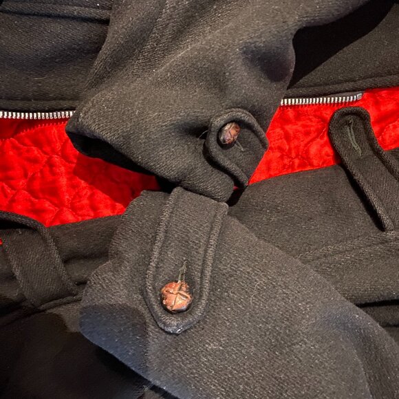 Vintage McGregor Wool Duffle Coat Pea Coat size Medium Preowned - Picture 13 of 14
